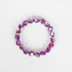 Armband "Swarovski Fuchsia Aurore Boreale"