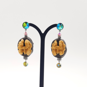 Ohrring "Praline mit Gefunkel"