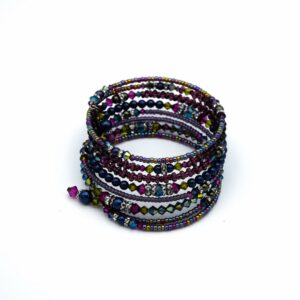 Wickelarmband "schön dunkelblau und mehr"