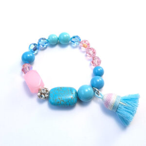 Armband "Träumchen in Rosa und Hellblau"