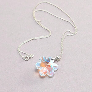 Kristall-Schneeflocke