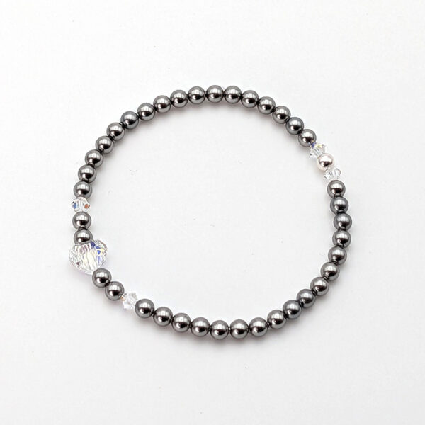 Crystal Pearls mit kleinem Herz