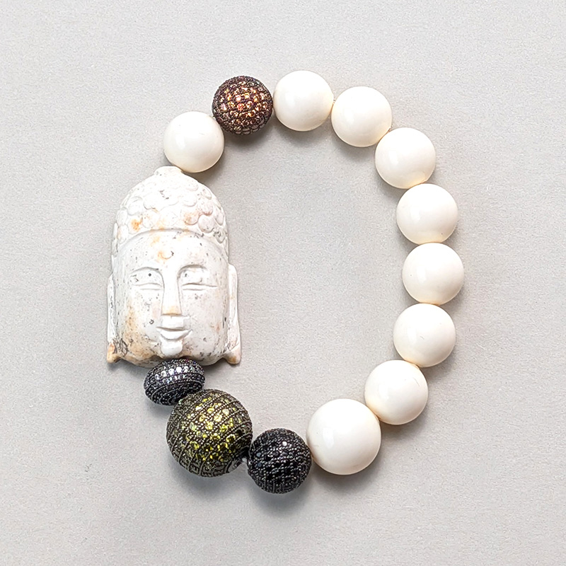 Armband Buddha-Love mit ganz viel Glam