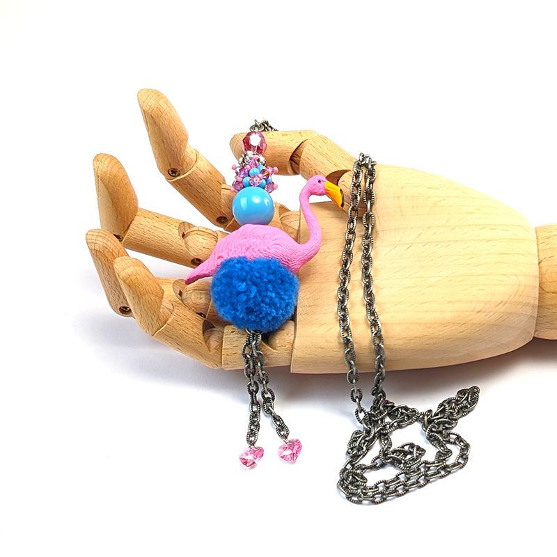 Kette "Flamingo pinker als pink"